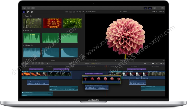 苹果视频剪辑软件 Final Cut Pro X v10.4.8 中文破解版