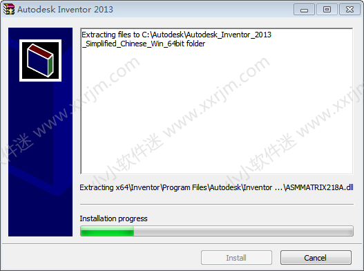 Autodesk Inventor2013简体中文破解版下载地址和安装教程