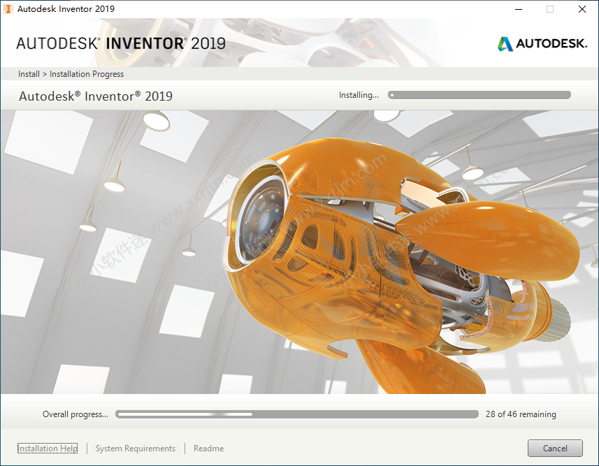 Autodesk Inventor2019简体中文破解版下载地址和安装教程