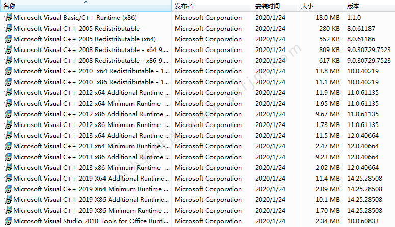 VC2005，VC2008，VC2010，VC2012，VC2015，VC2017，V2019，SystemRedist,MSVCVB，Visual C++ Redist运行库，VC++运行库合集包，微软运行库和游戏支持库，Microsoft Visual C ++运行库合集包，微软系统运行库集合，微软系统运行库文件，Visual C++运行库合集，VC++运行库组件，VC运行库组件，VC运行库合集，VC++运行库合集，VWindows微软常用运行库合集，微软运行库大全，微软运行库合集，VC++运行库，系统必备组件，游戏运行库，软件库文件，软件运行库，所有运行库大全，所有软件库文件，所有VC库，VC++库，vc运行库，VB/VC库文件，微软基础类型库文件VisualCppRedist AIO