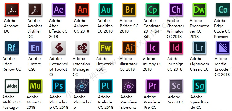 嬴政天下Adobe CS6-CC2020全系列合集包下载