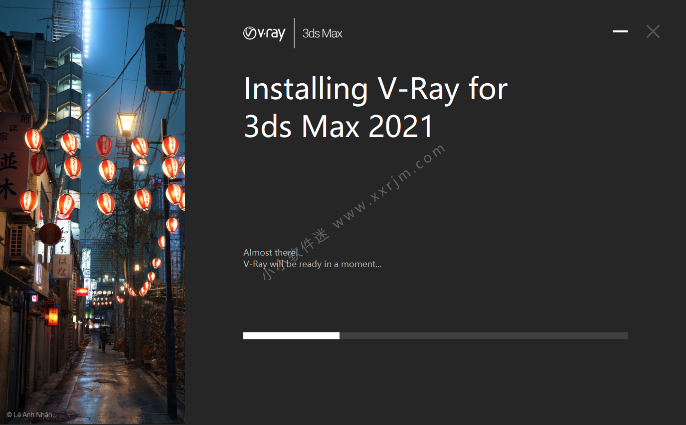 VRay5.0006 正式版 for 3dmax2016-2021安装包+破解补丁+汉化版