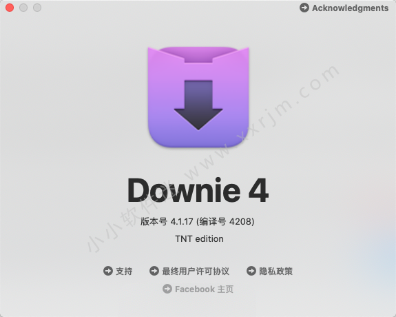 Downie 4.1.17 for mac中文破解版