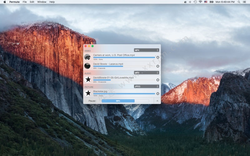 Permute 3.5.16 for Mac-视频音频格式转换工具