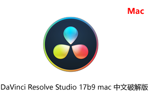 DaVinci Resolve Studio 17b9 for mac 中文破解版-Mac顶级调色软件