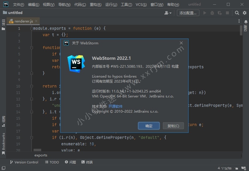 WebStorm2022中文激活版v2022.3.1正式版下载插图1