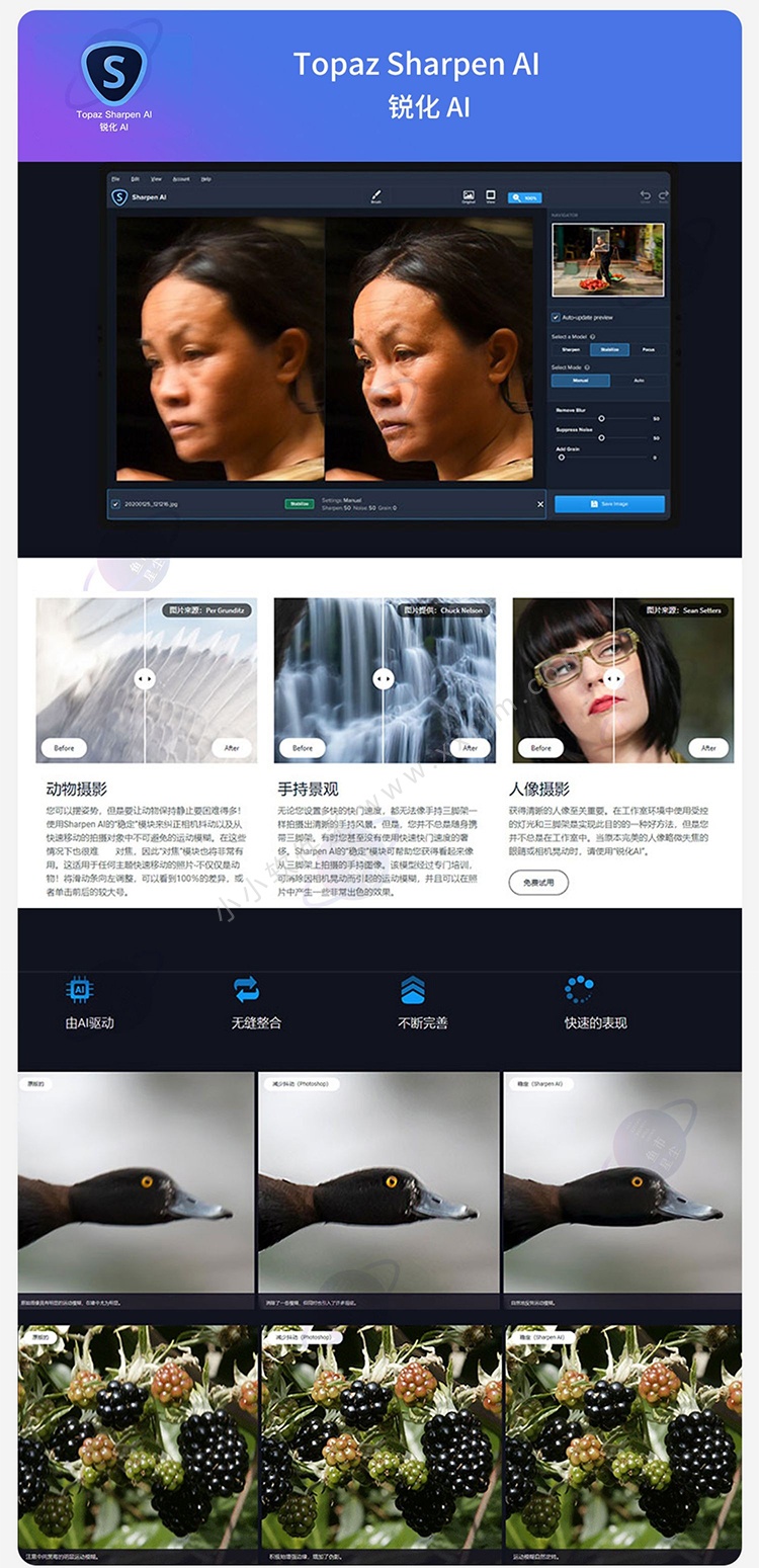 TOPAZ全家桶2022年9月更新中文汉化版-含视频教程