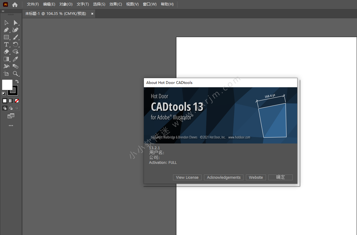 CADtools13.2.1 for Adob​​e Illustrator 2023 支持Ai2023中文破解版