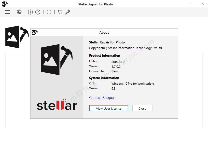 恒星照片修复-Stellar Repair for photo 8.7.0.2 英文破解版