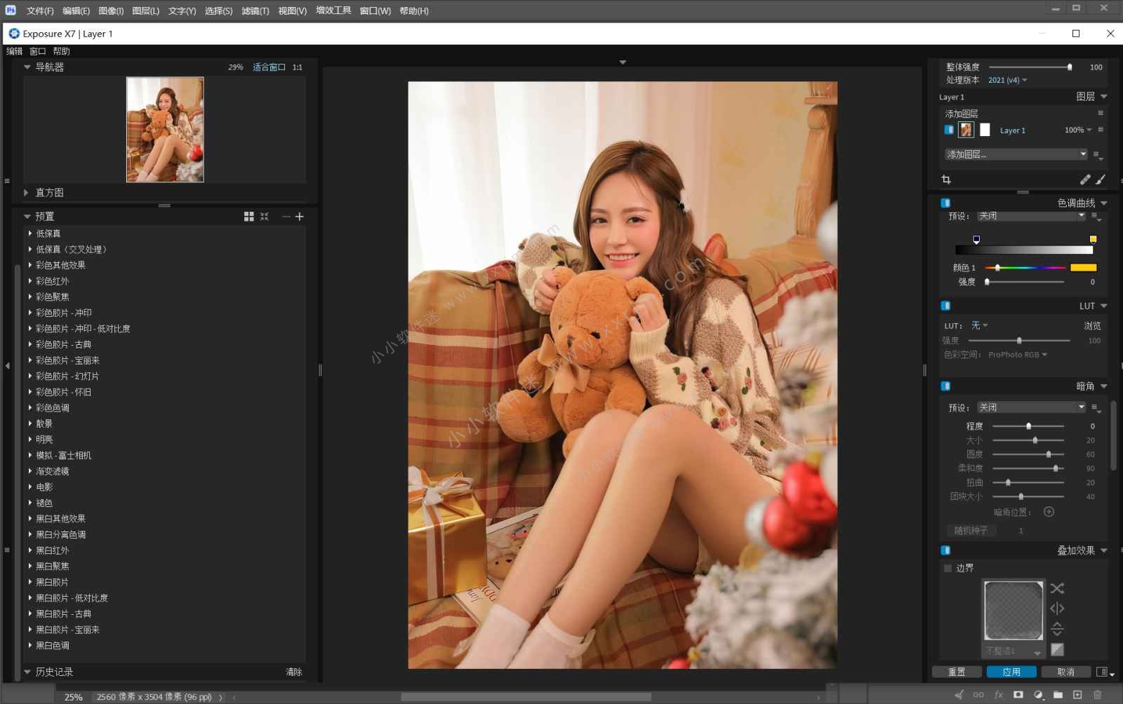 Exposure X7 Bundle 7.3 中文汉化版-PS/LR胶片滤镜插件