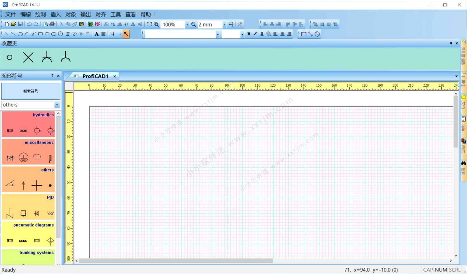 ProfiCAD v14.1.1中文版-电气工程绘图软件
